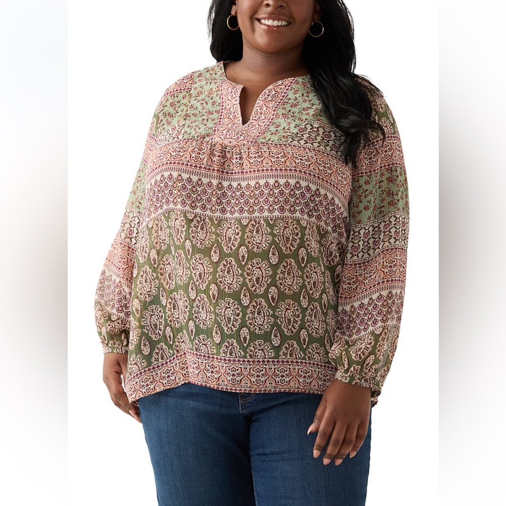 Fever Boho Print Top